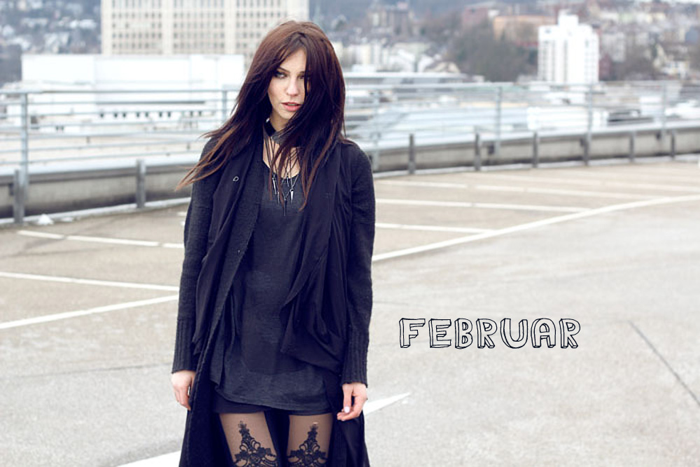 a dark, goth Look by Masha Sedgwick leggings sexy wuppertal gotic