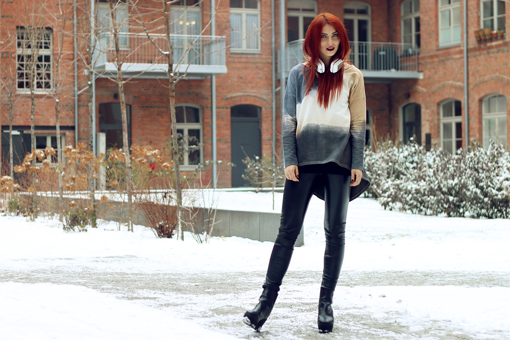 Masha Sedgwick Berlin Fashion blog street style cold snow winter ice outfit