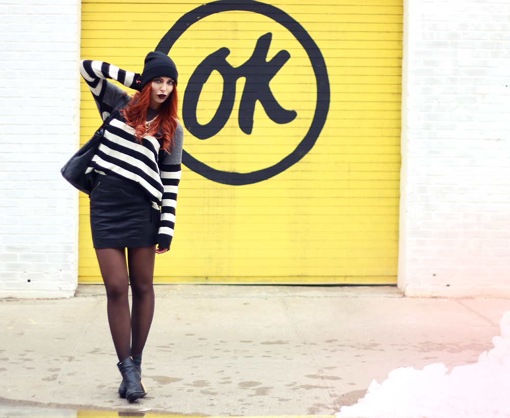 Masha Sedgwick New York Brooklyn Outfit Mode Williamsburg NYC Fashion Week ok comptoir des cotonniers