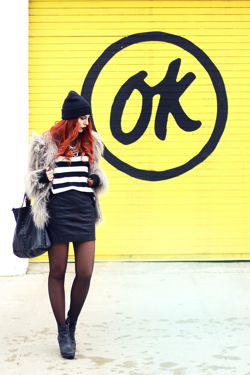 Masha Sedgwick New York Brooklyn Outfit Mode Williamsburg NYC Fashion Week ok comptoir des cotonniers