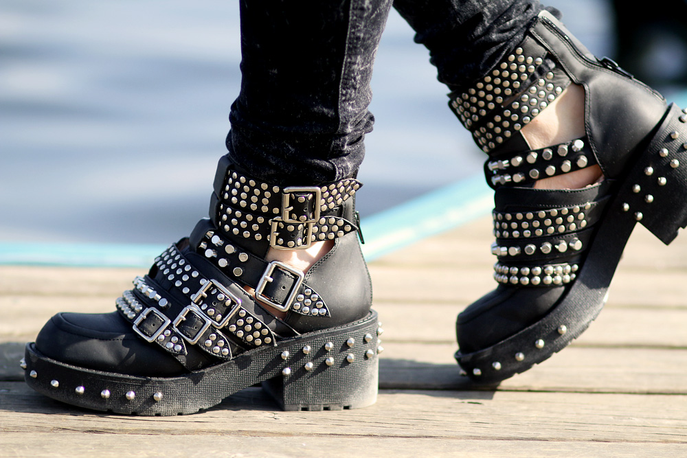 Masha Sedgwick grafik trend muster jacke grafisches schwarz weiss blazer chanel urban cool outfit mode blogger blog berlin 2014 inspiration