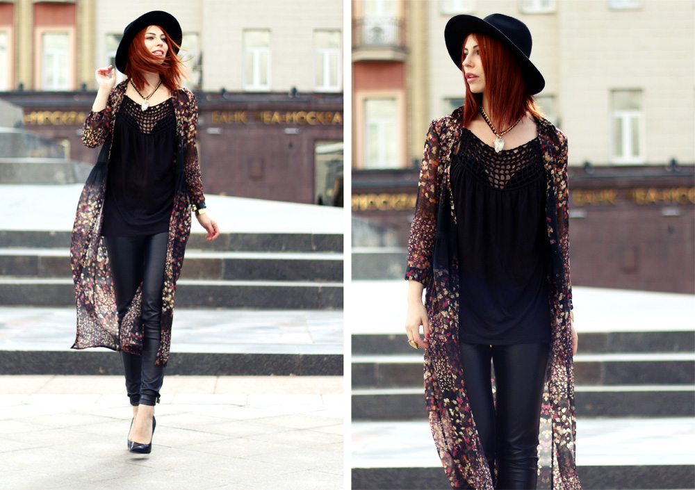 hippie grunge look outfit festival mode blogger masha sedgwick buffalo schuhe blumen print floral frühling sommer kombination 2014