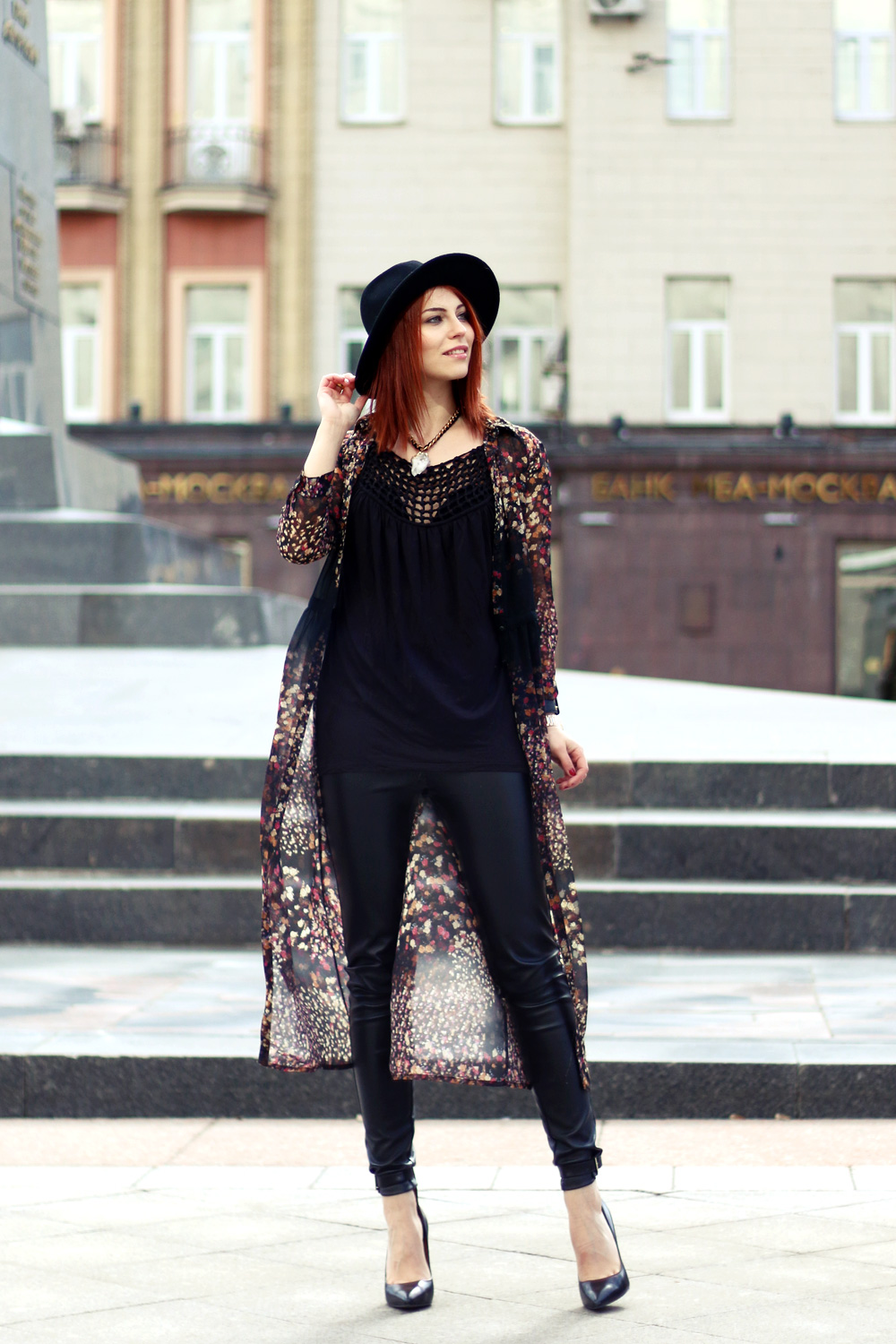 hippie grunge look outfit festival mode blogger masha sedgwick buffalo schuhe blumen print floral frühling sommer kombination 2014