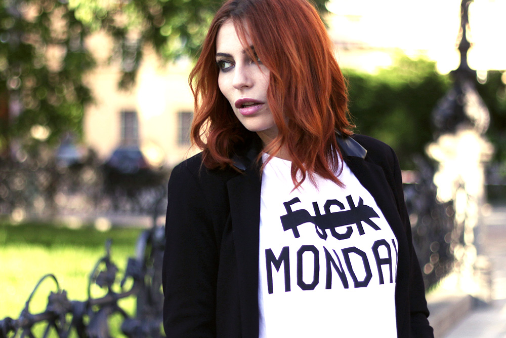 germany deutschland polen marc by marc jacobs schwarz mode reserved warsaw monday outfit black white