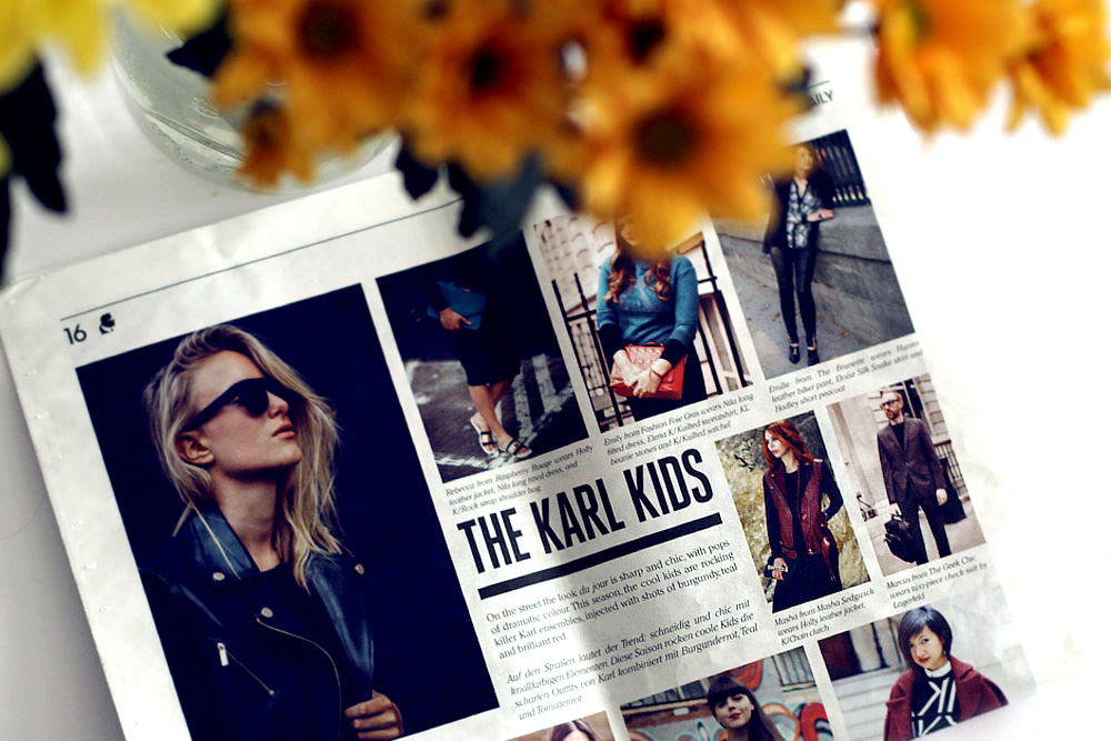 masha sedgwick berlin the karl daily lagerfeld newspaper blogger berlin update news kids