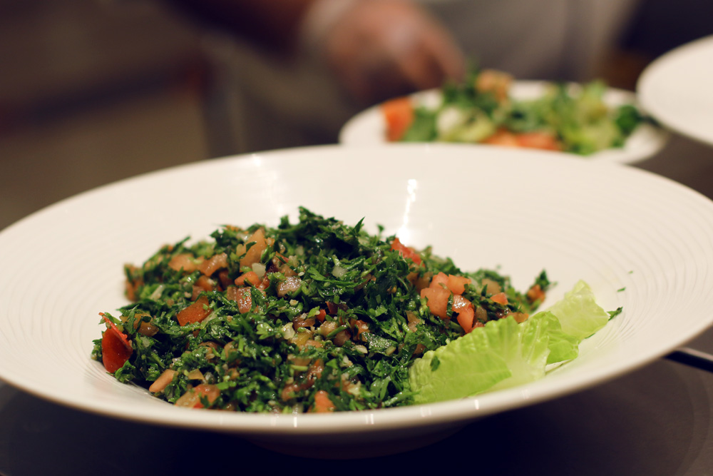 libanesische küche salat petersilie