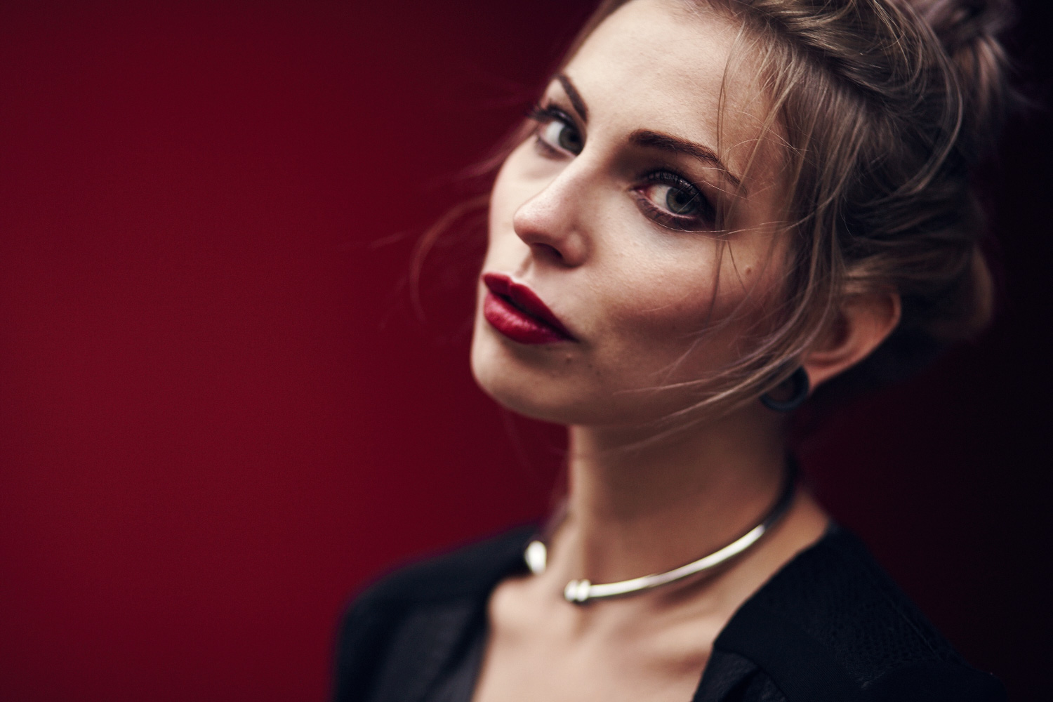 red black smoking cupro monki weekday all saints grunge street style