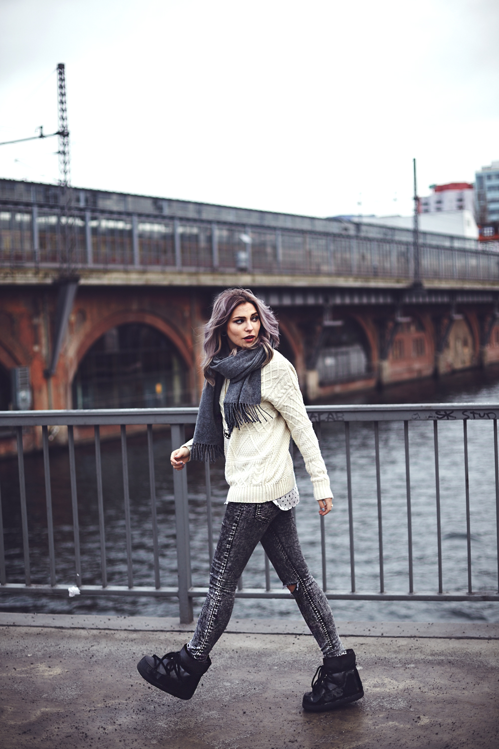 winter outfit ikkii boots ugg alternative schneeschuhe berlin blogger