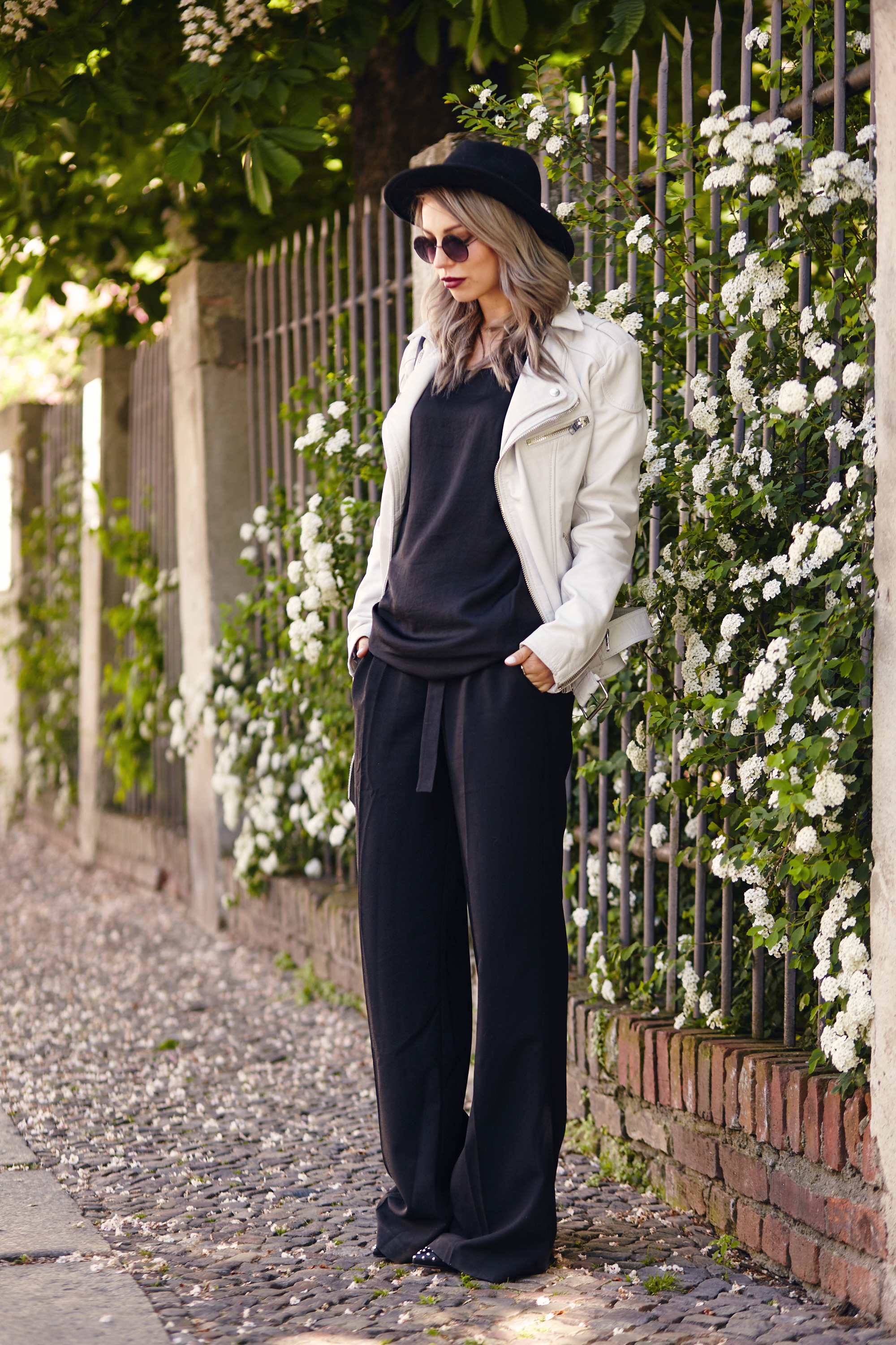 white-leather-jacket-black-marlene-pants-1