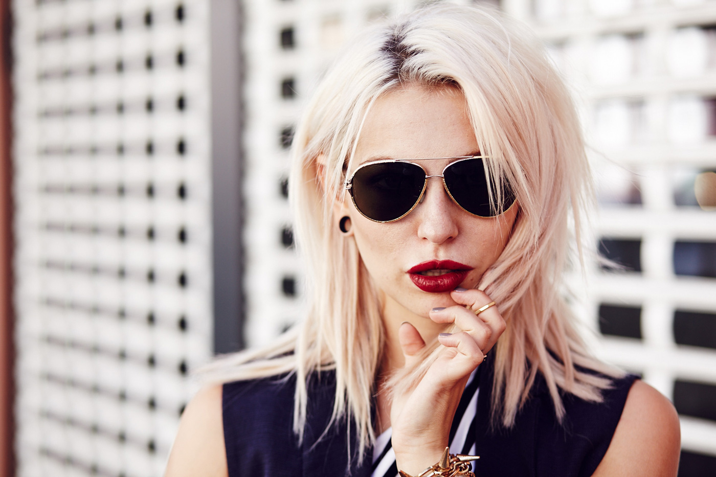 summer street style from Berlin | wearing a striped crop top and Mom Jeans | via Masha Sedgwick