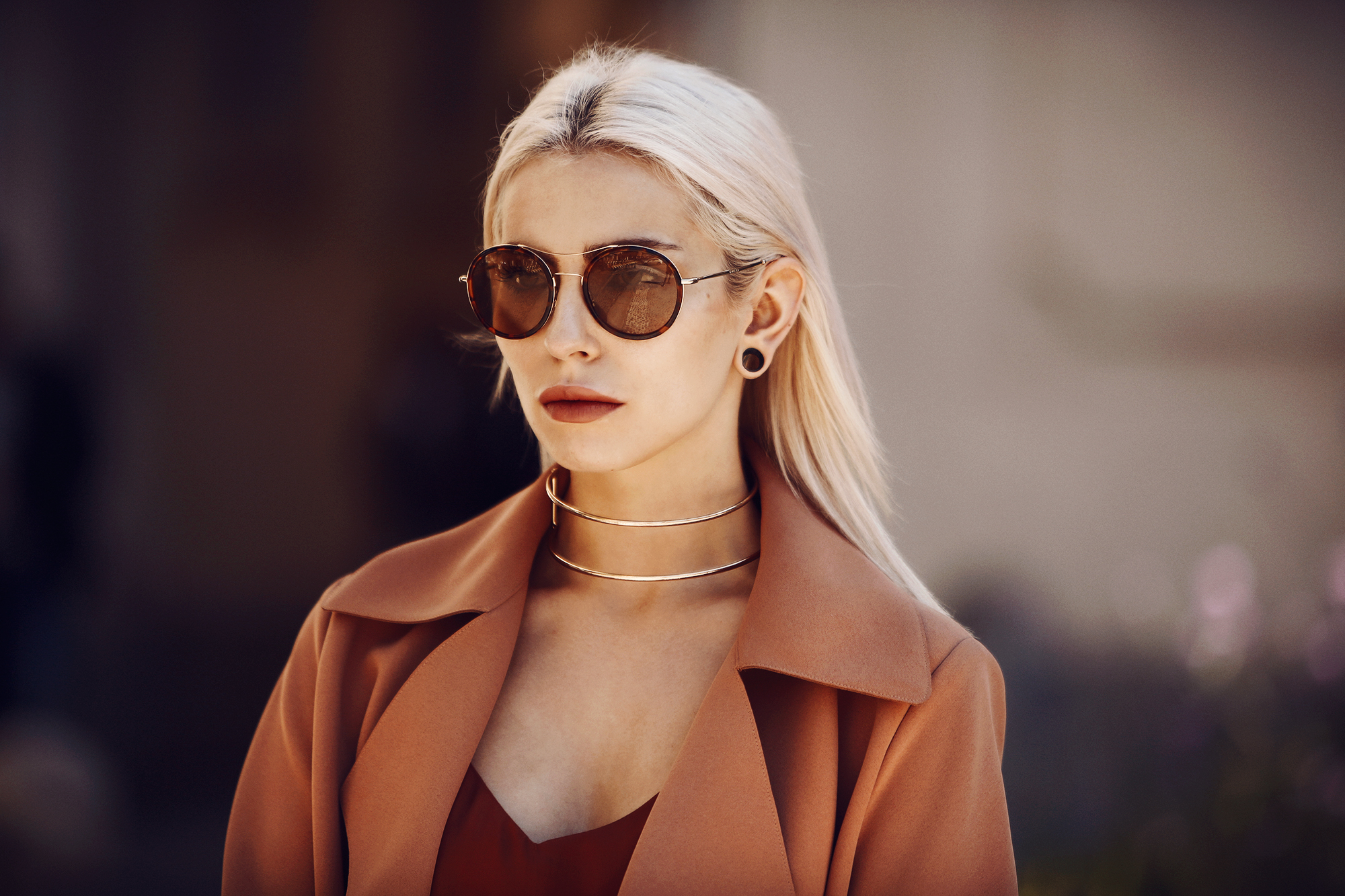 street style from Milan | via Masha Sedgwick | wearing By Malene Birger, Saint Laurent and Zara