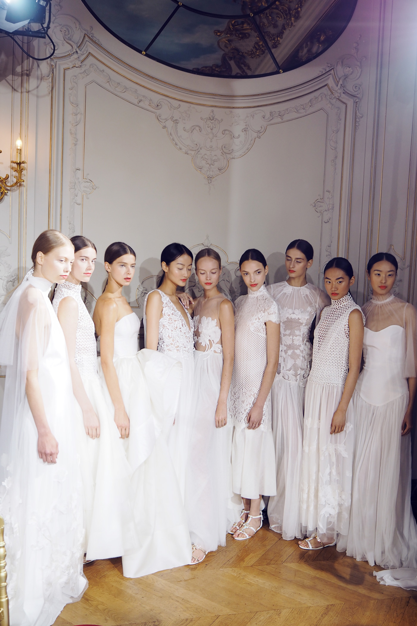 The Kaviar Gauche Show during Paris Fashion Week | Bridal Couture Show | Make up: Catrice Cosmetics