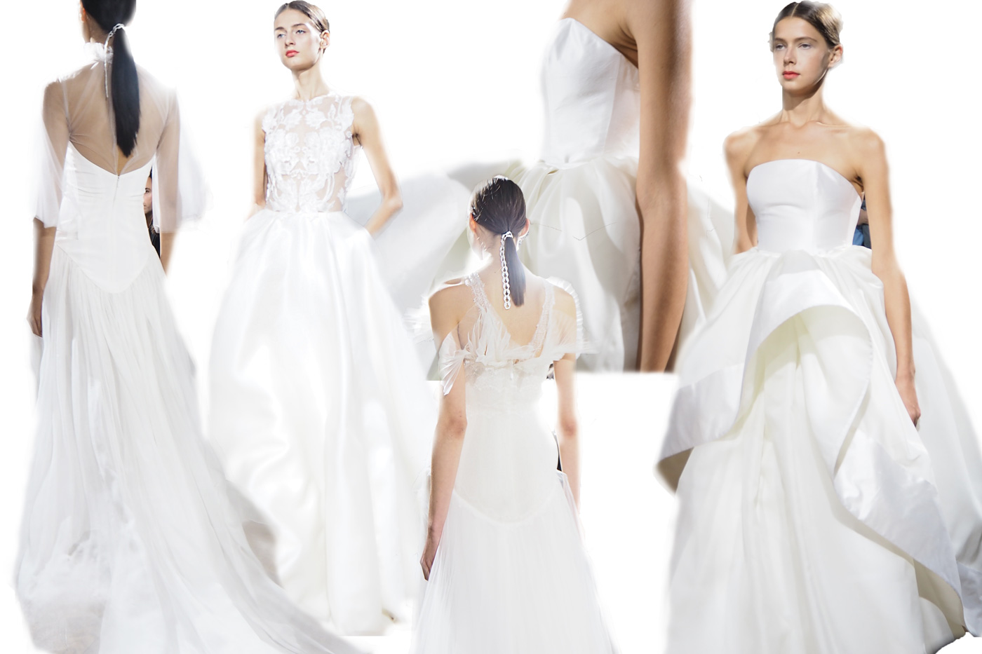 The Kaviar Gauche Show during Paris Fashion Week | Bridal Couture Show | Make up: Catrice Cosmetics