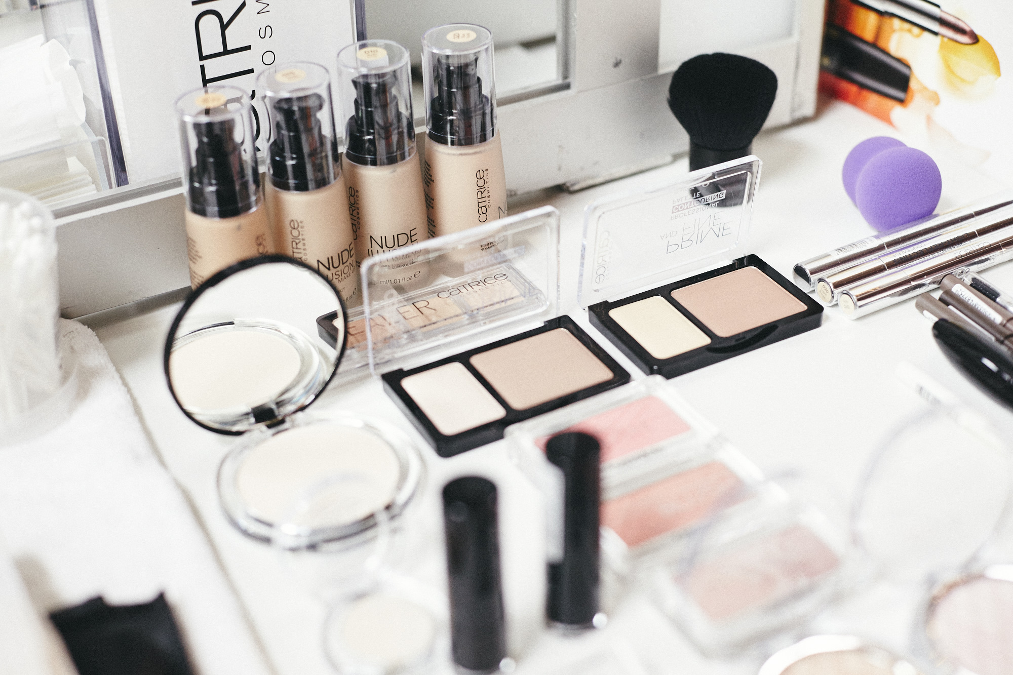 The Kaviar Gauche Show during Paris Fashion Week | Bridal Couture Show | Make up: Catrice Cosmetics