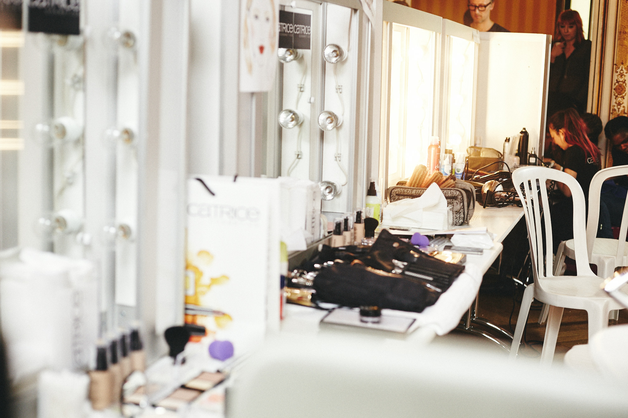 The Kaviar Gauche Show during Paris Fashion Week | Bridal Couture Show | Make up: Catrice Cosmetics