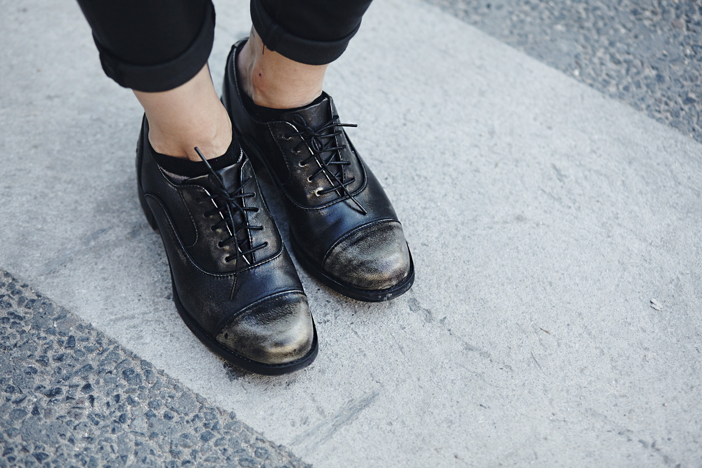 Outfit: Black Forest | via german fashion blogger Masha Sedgwick | wearing the new Timberland collection | all black everything 