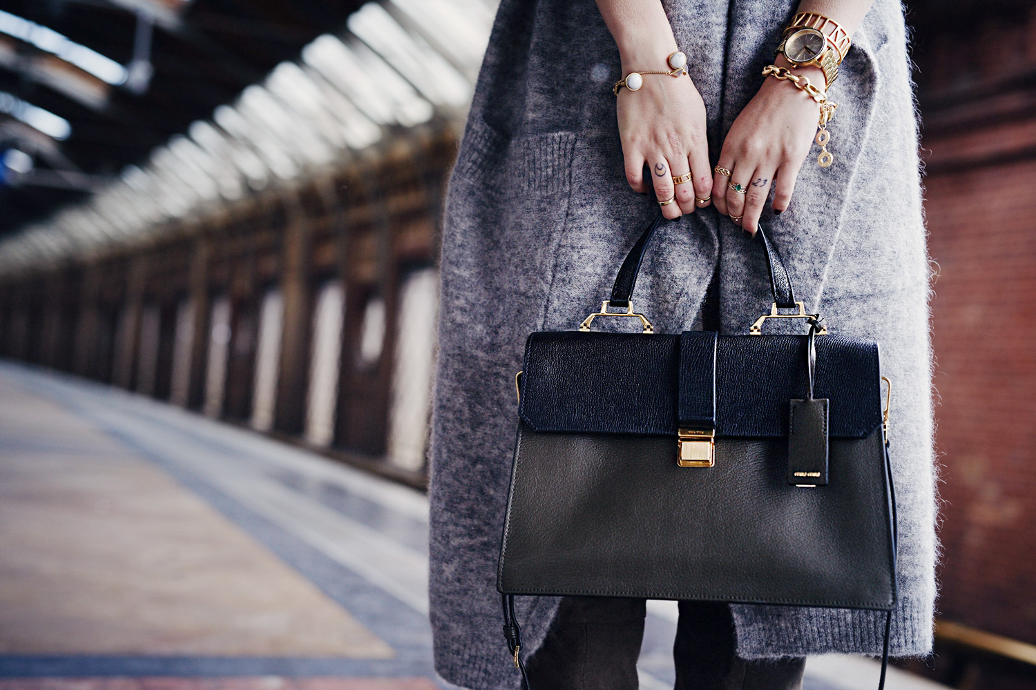 View more details on my blog | via Masha Sedgwick | wearing green overknee boots, checked shirt, wool vest | fall outfit | street style from Berlin