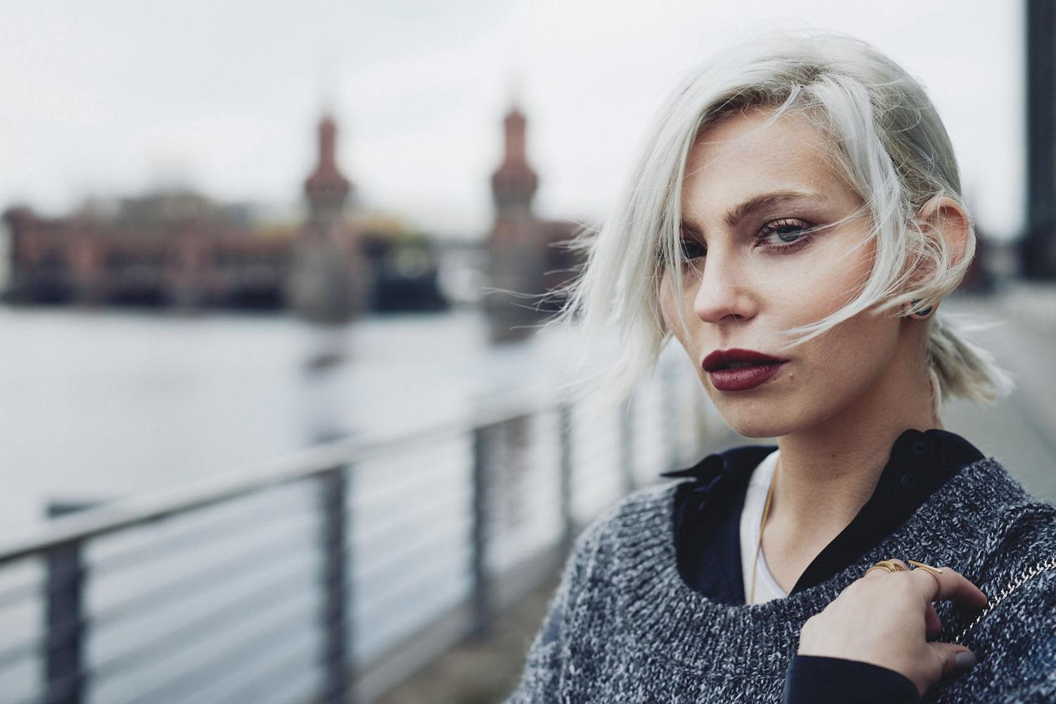 view more details on my blog | edgy fashion, winter street style and more | featuring Baum und Pferdgarten and Karl Lagerfeld