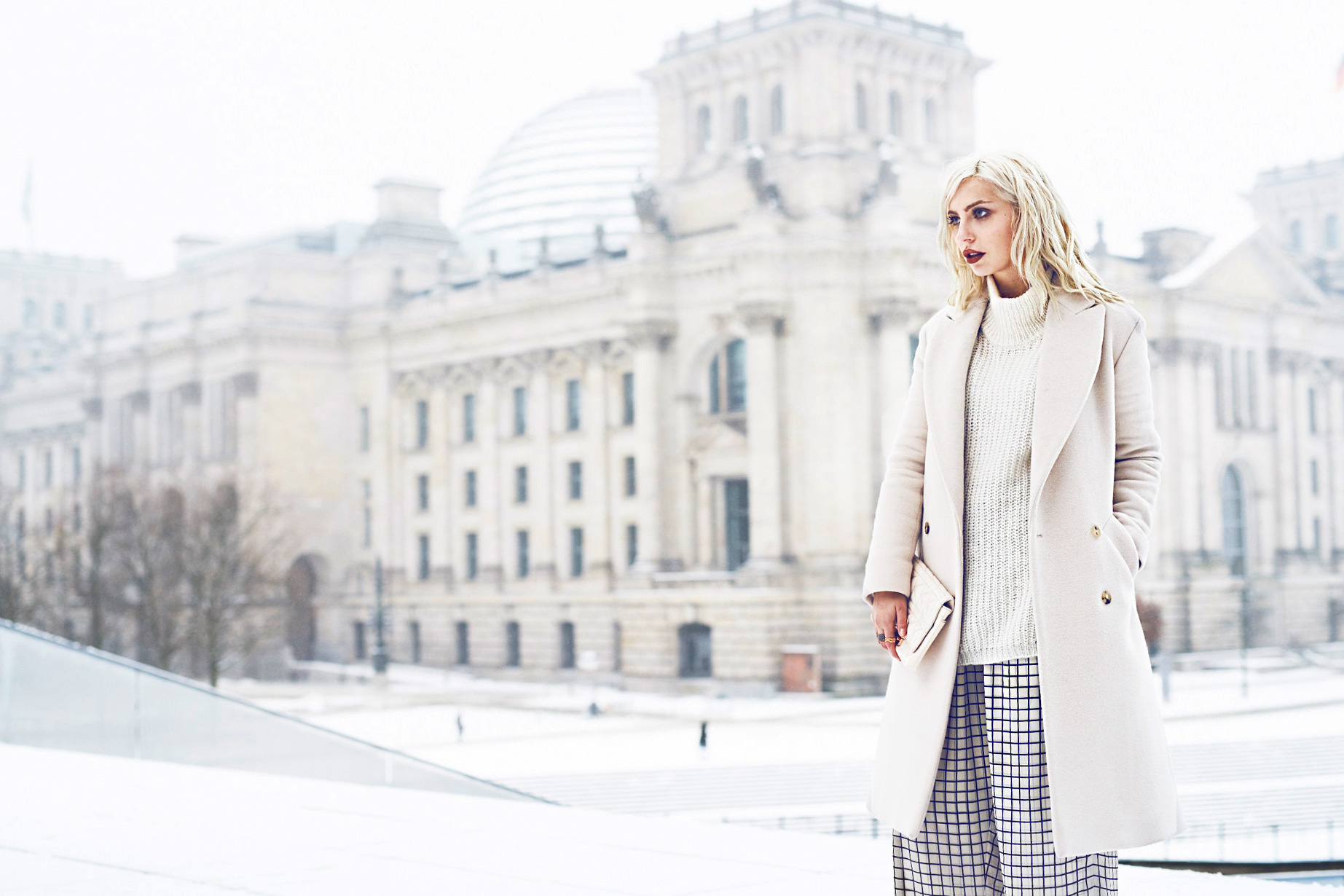 view more details on my blog | #allwhiteeverything | my Berlin Fashion Week outfit | street style