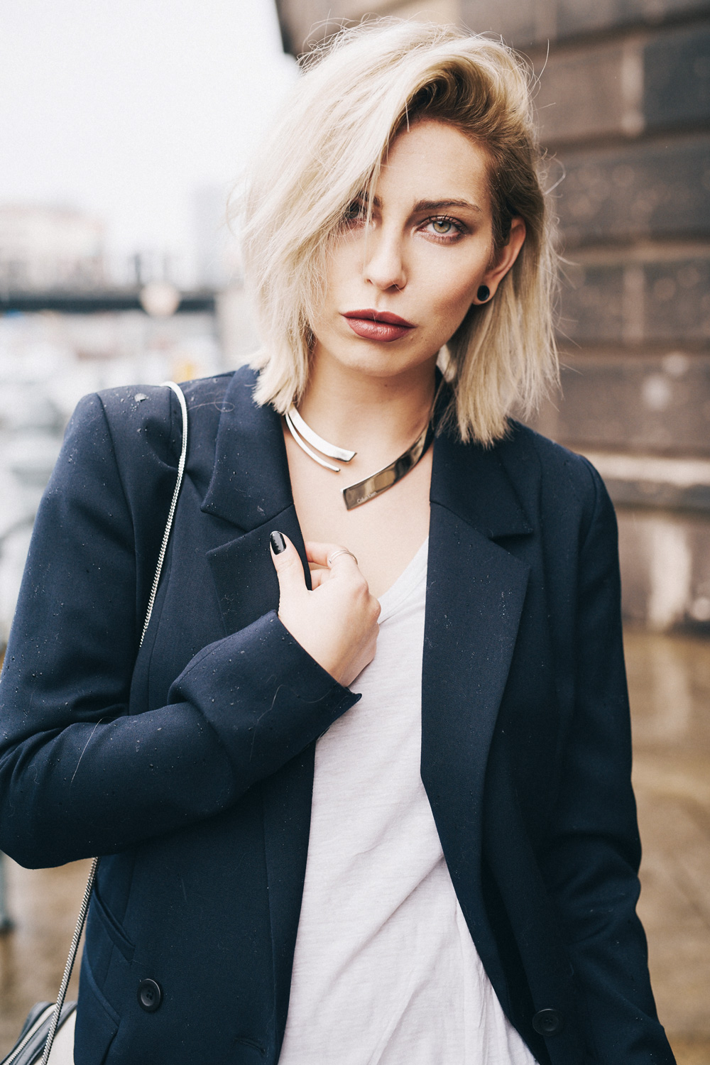 dresscode: office | view more details on my blog | blue two piece | outfit | stylish | fashion | casual