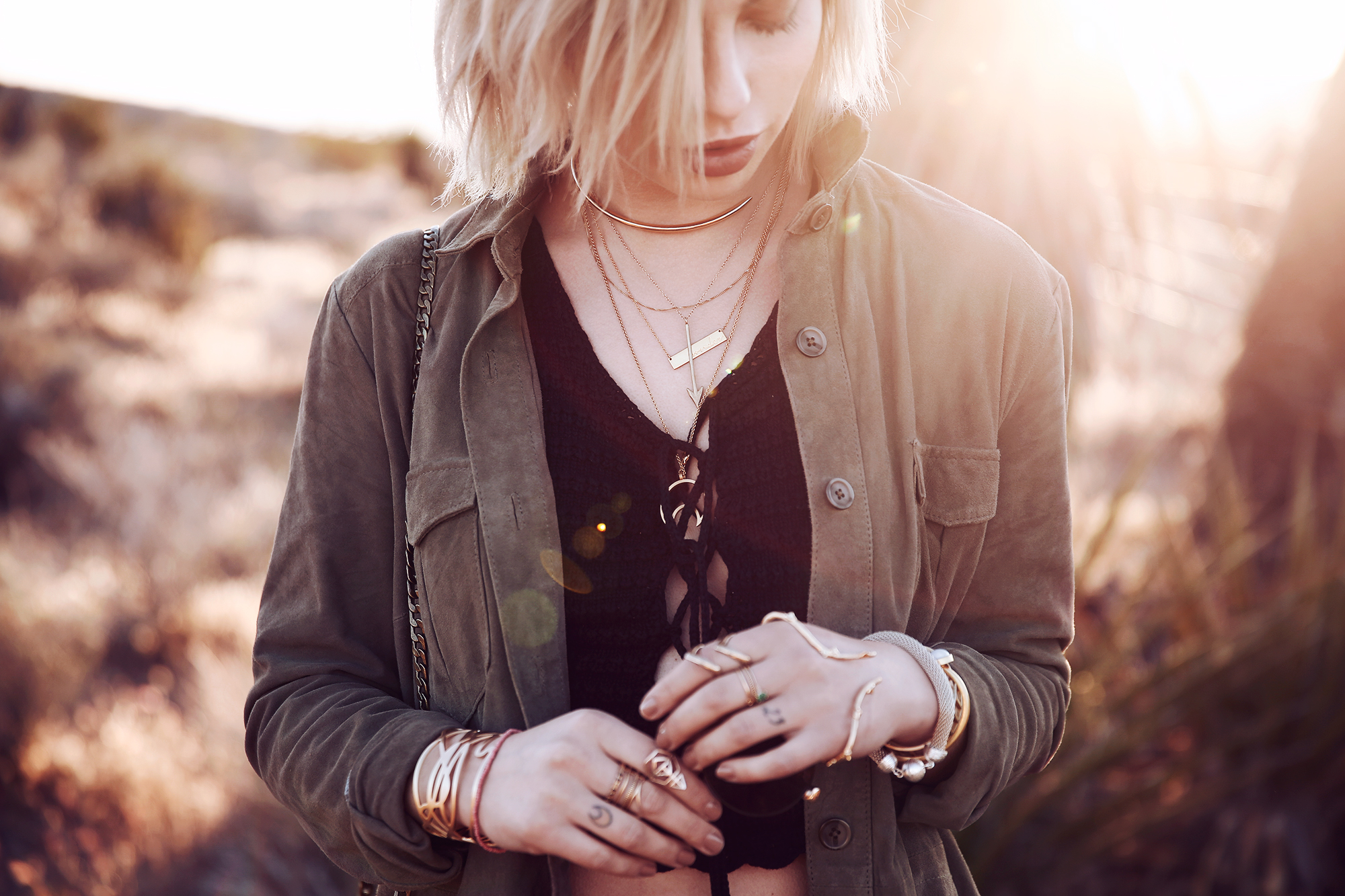 Safari style meets Boho | view more pictures on my blog | in the desert of California | Coachella | Fashion | outfit | summer