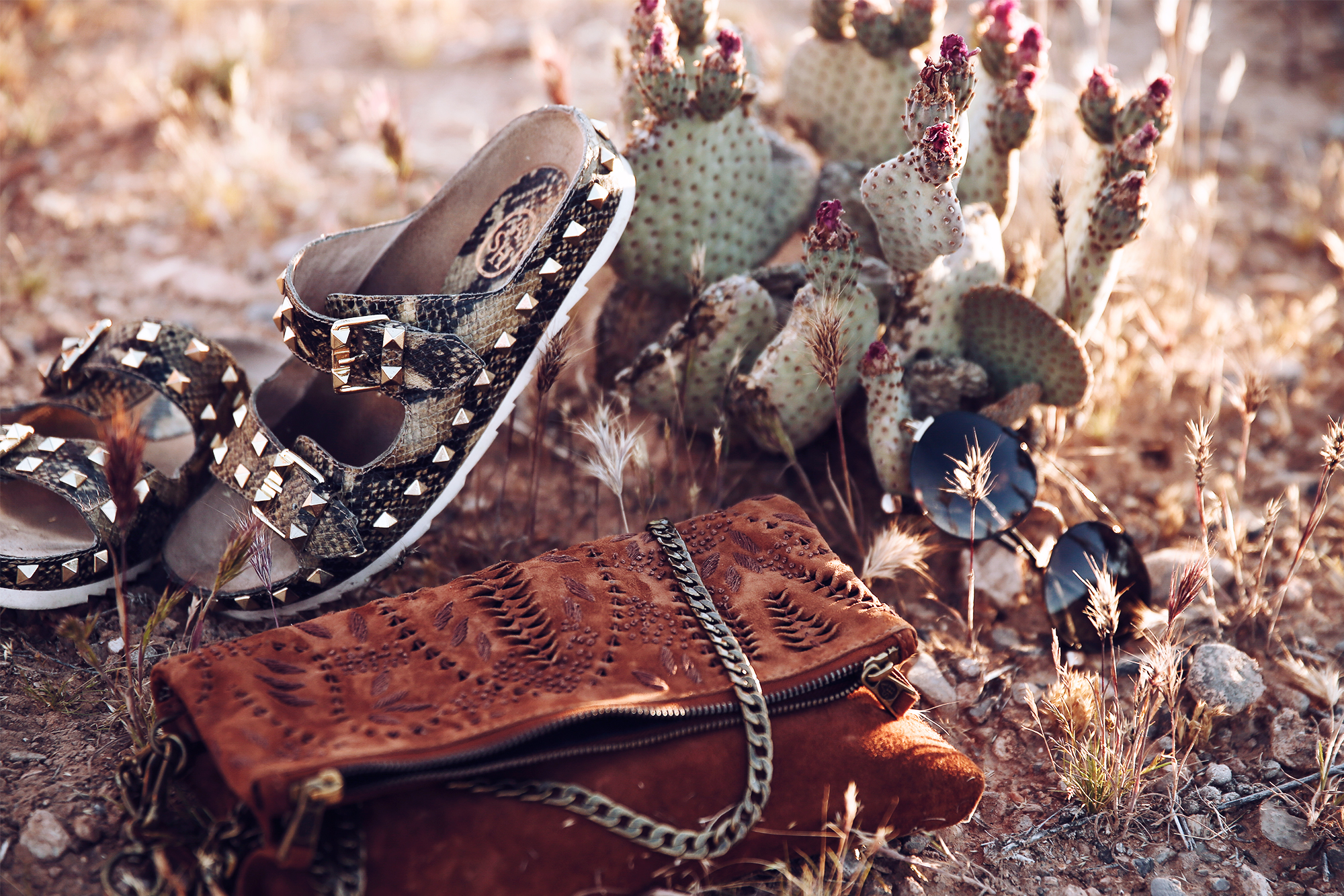 Safari style meets Boho | view more pictures on my blog | in the desert of California | Coachella | Fashion | outfit | summer