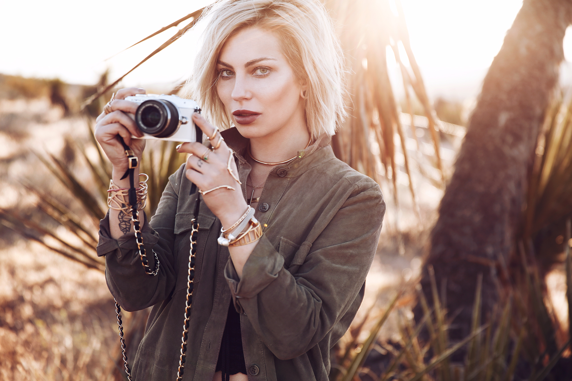Safari style meets Boho | view more pictures on my blog | in the desert of California | Coachella | Fashion | outfit | summer