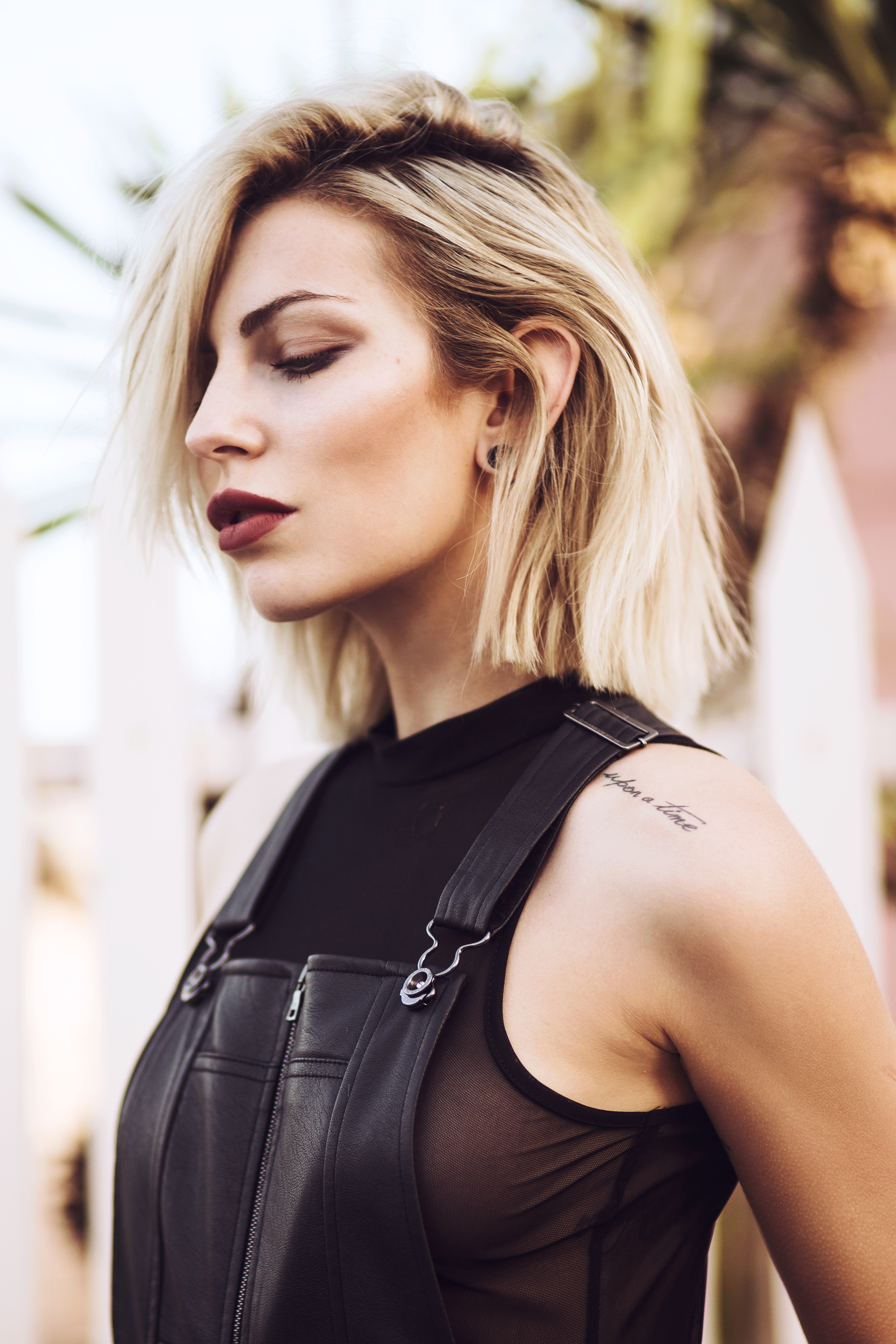 leather dungarees | view all the pictures on my blog | all black everything | outfit | fashion & style