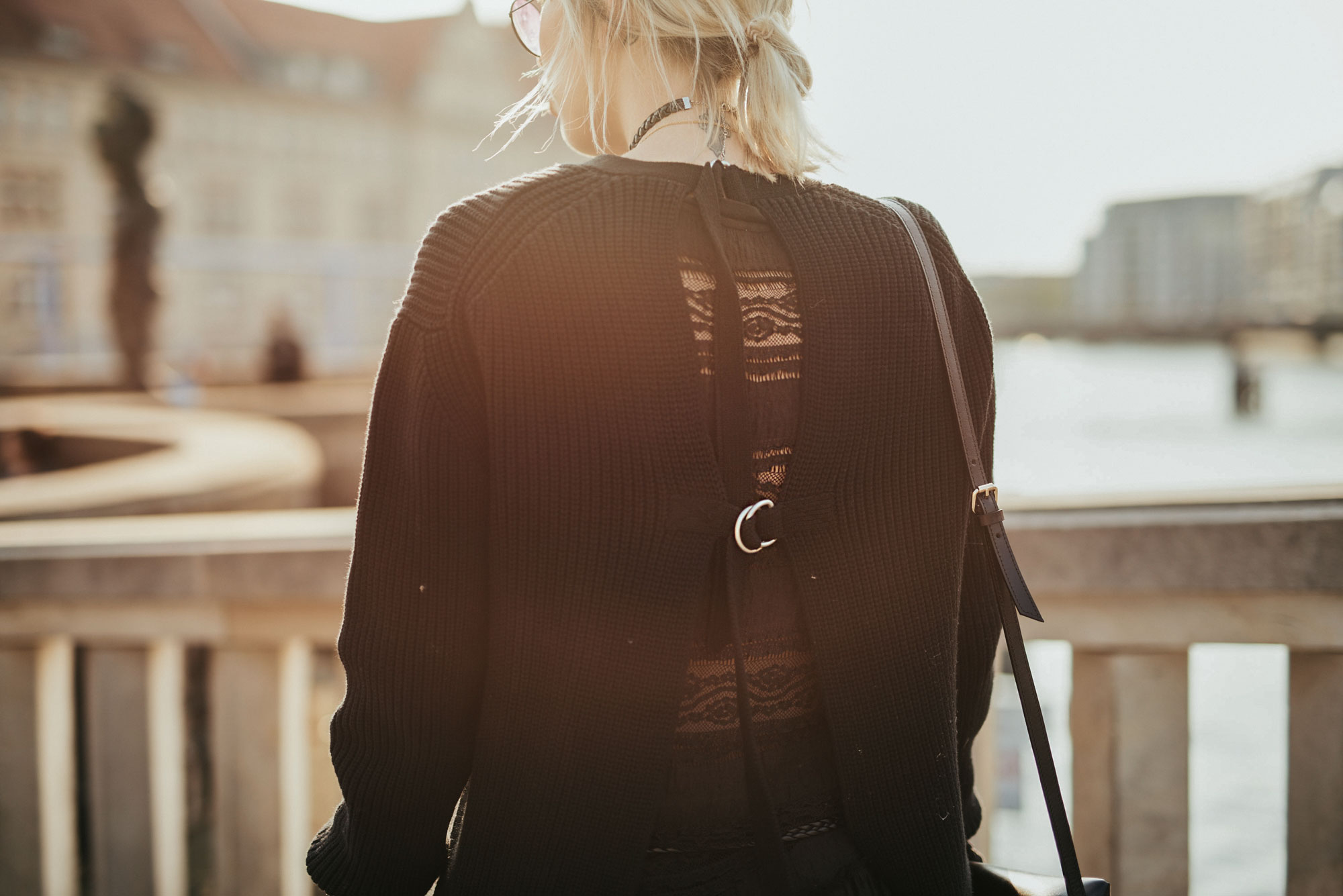 Autumn Trend: black lace dress | labels: Baum und Pferdgarten, Manu Atelier, Alexander Wang, Givenchy | style: black, edgy, open back, romantic