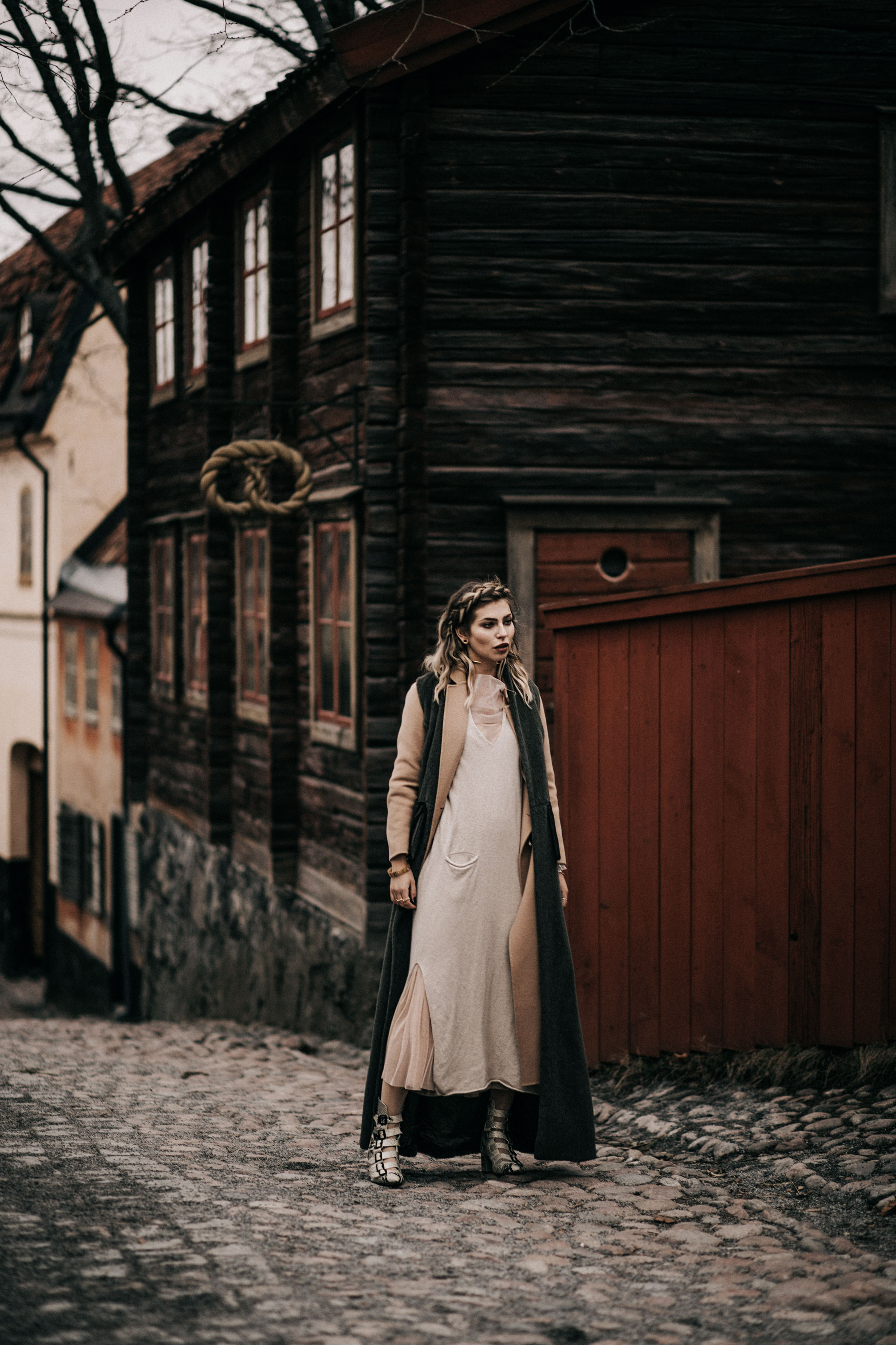 Fashion Editorial: Traditional Sweden | style: folklore, winter, moody, edgy, natural + 5 tips for a more hygge life | location: Skansen, Stockholm