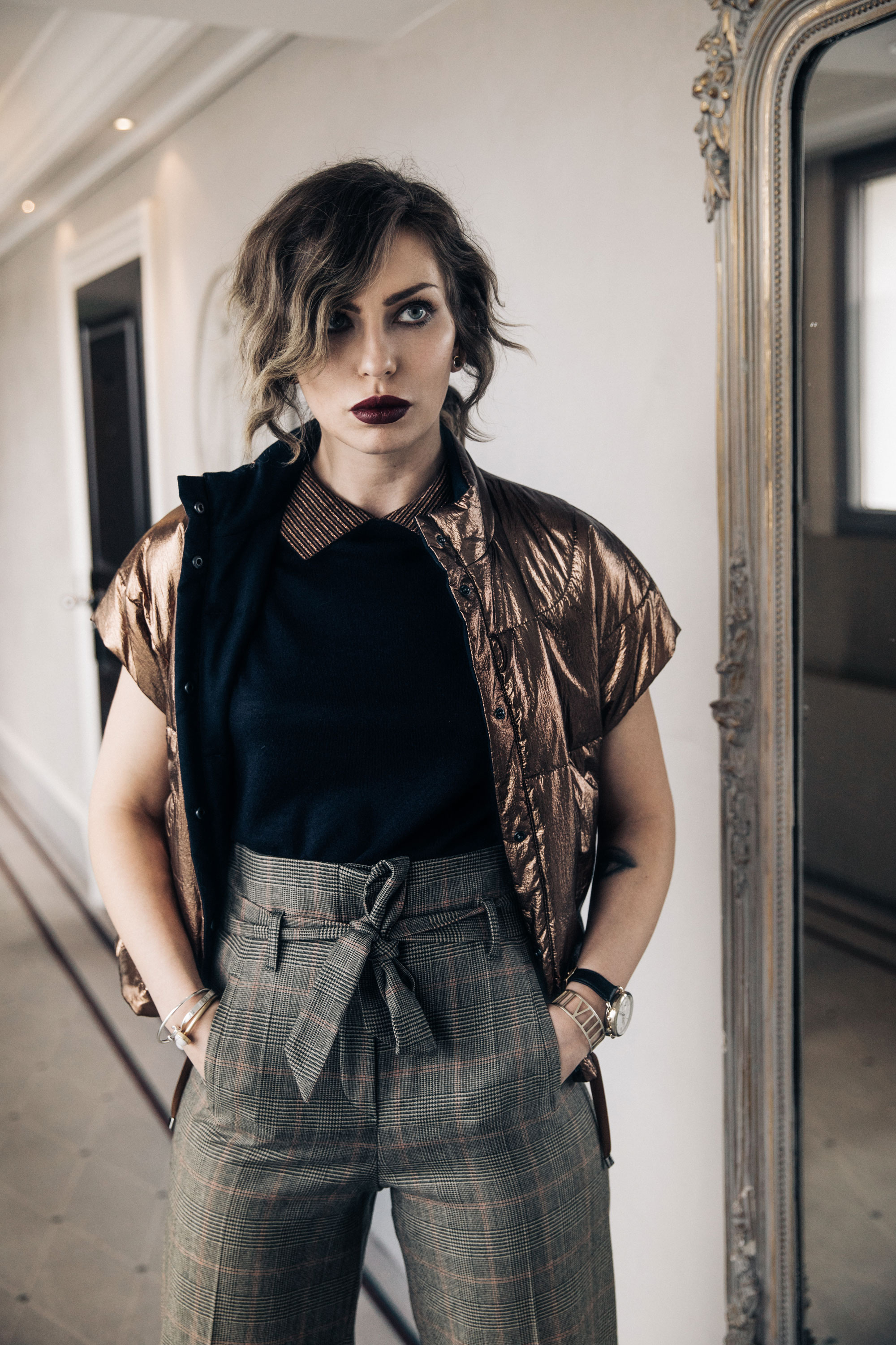 Laurel Autumn Winter 2017 | Blogger campaign | Fashion Editorial Shooting inside Bayerischer Hof, Munich | Masha Sedgwick & Viktoria Rader