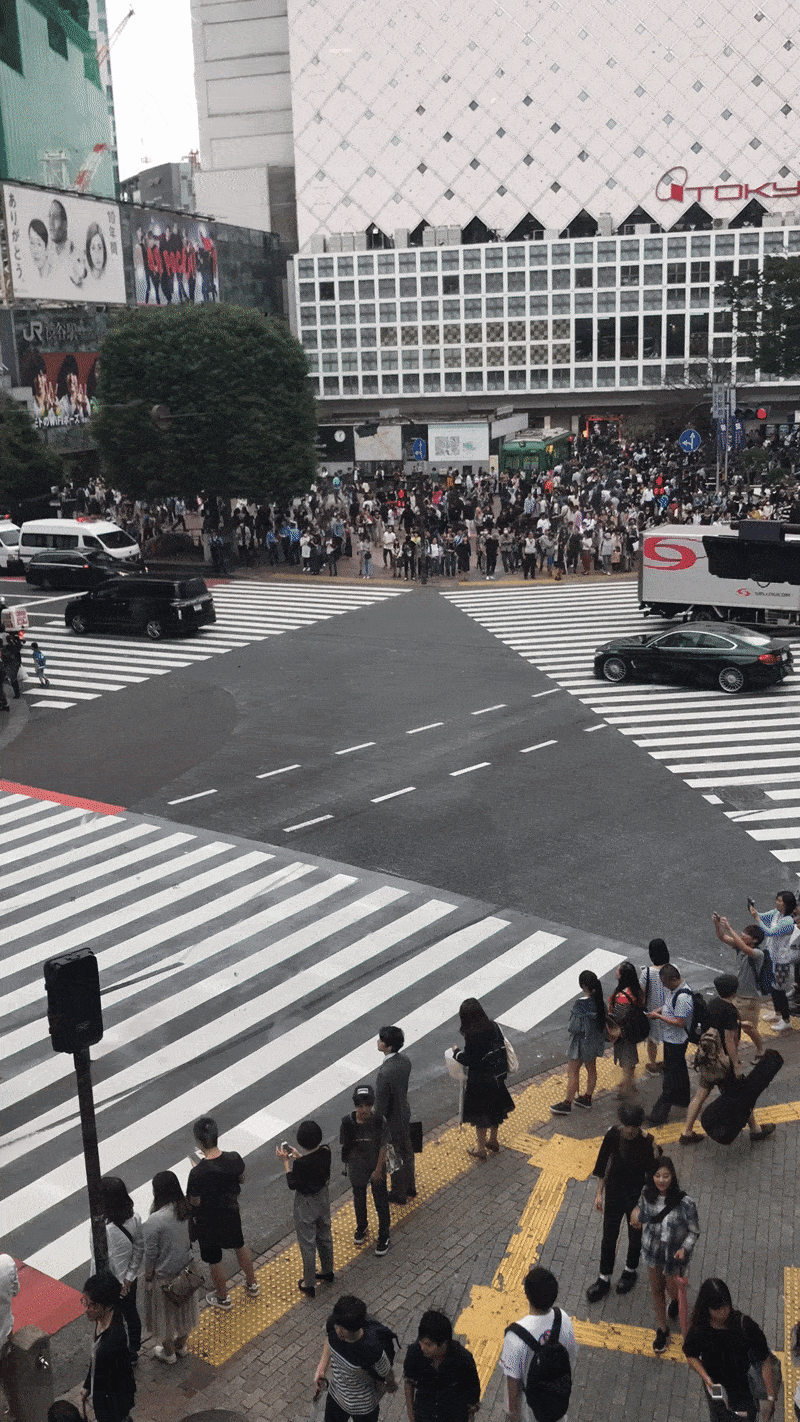 Shibuya Kreuzung | Tokio | SehenswÃ¼rdigkeiten | Video