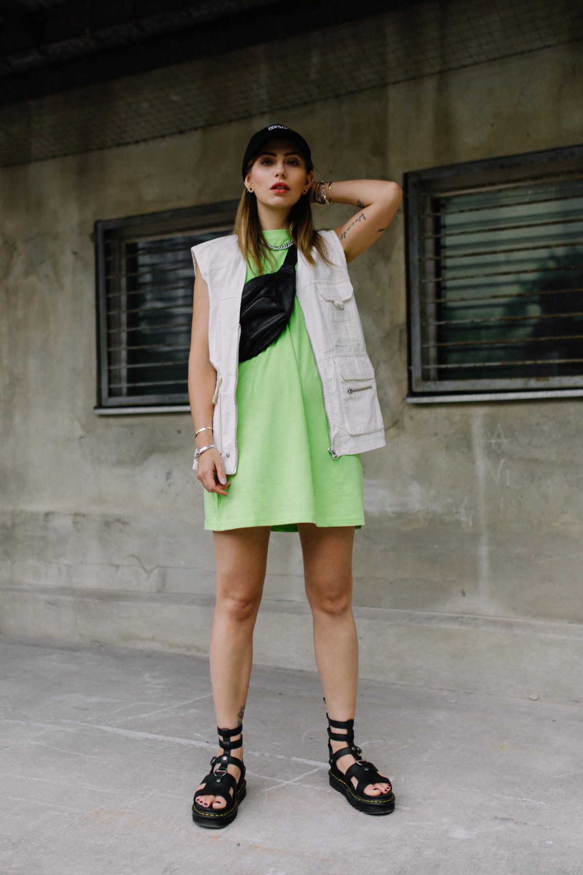 The Mini Lime Dress