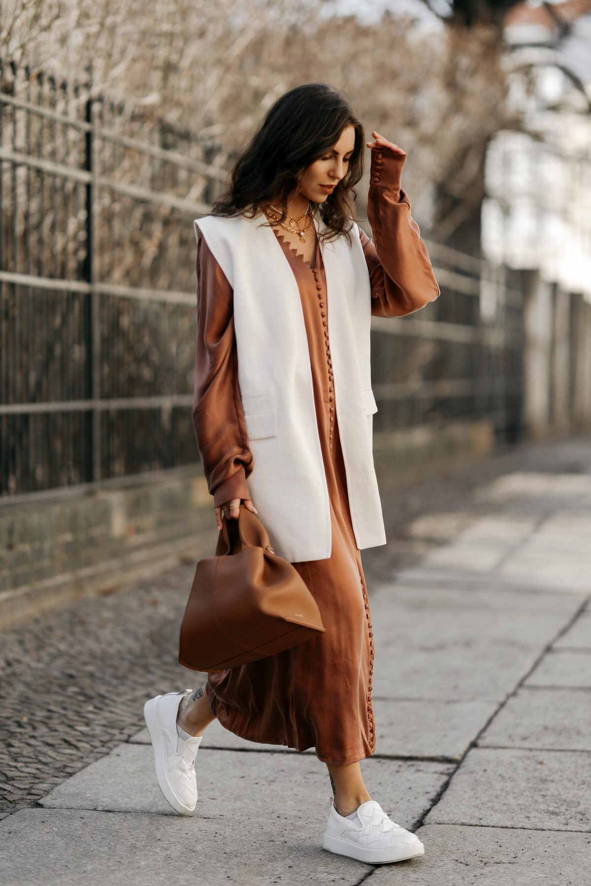 The Spring Silk Dress