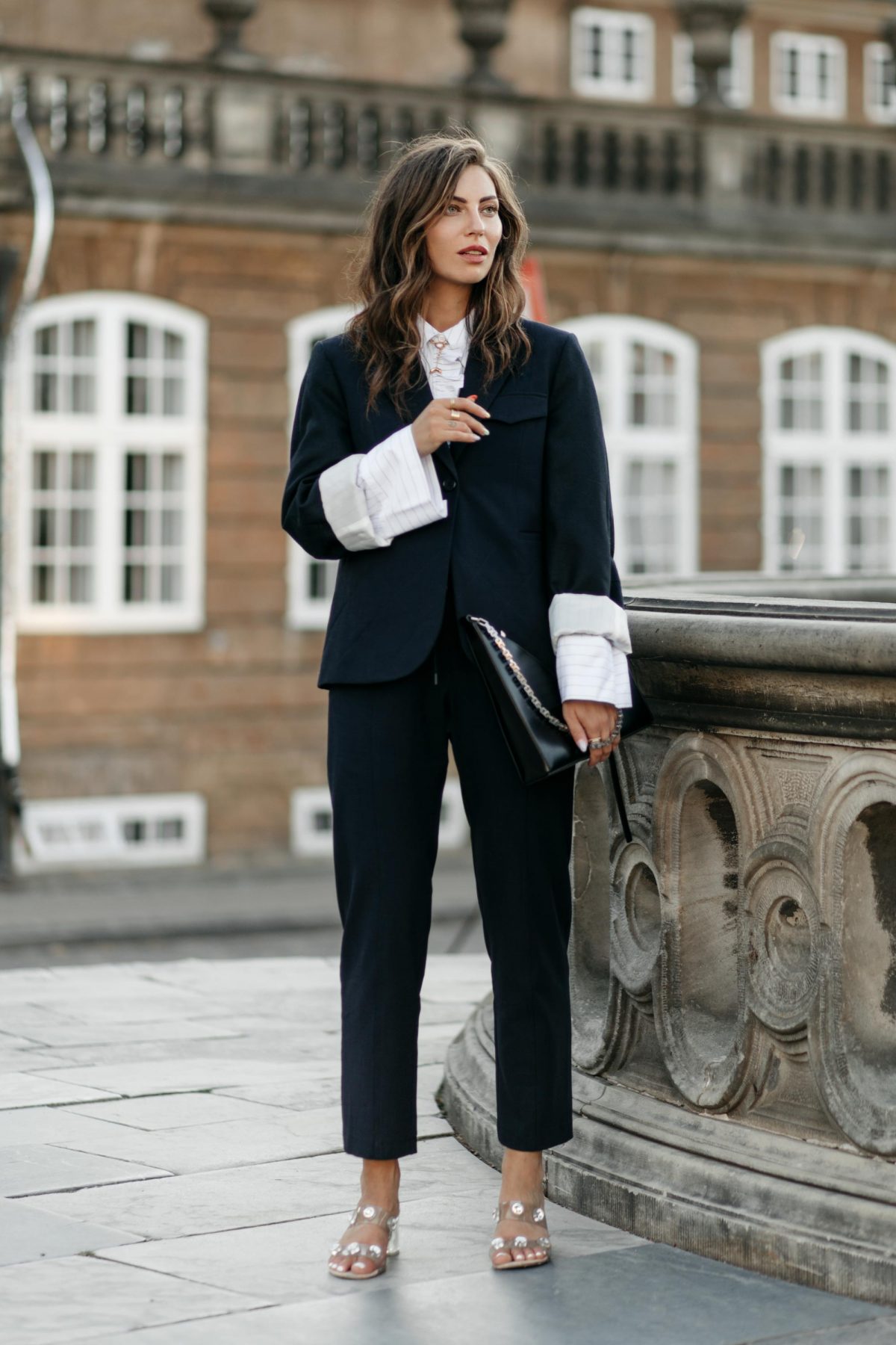 The Blue Striped Suit